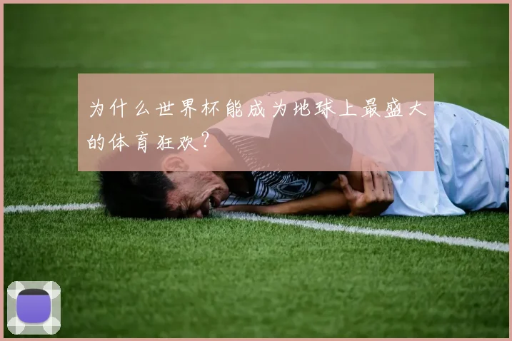 为什么世界杯能成为地球上最盛大的体育狂欢?