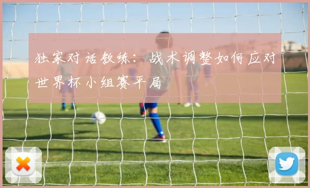 独家对话教练：战术调整如何应对世界杯小组赛平局