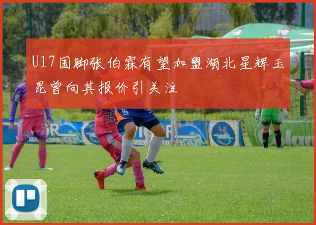 U17国脚张伯霖有望加盟湖北星辉玉昆曾向其报价引关注