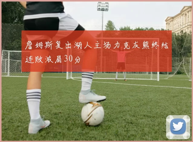 詹姆斯复出湖人主场力克灰熊终结连败浓眉30分