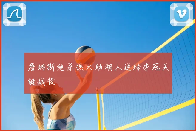 詹姆斯绝杀热火助湖人逆转夺冠关键战役
