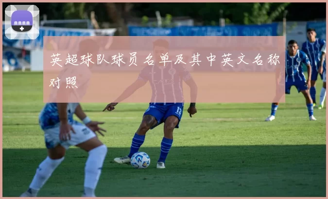 英超球队球员名单及其中英文名称对照