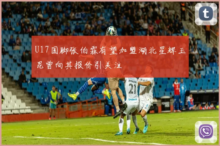U17国脚张伯霖有望加盟湖北星辉玉昆曾向其报价引关注